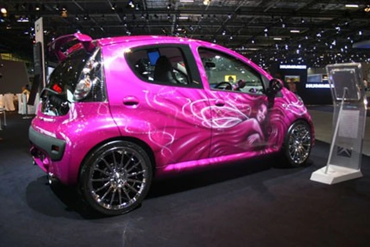 Citroën C-P1nk, per non farsi notare...