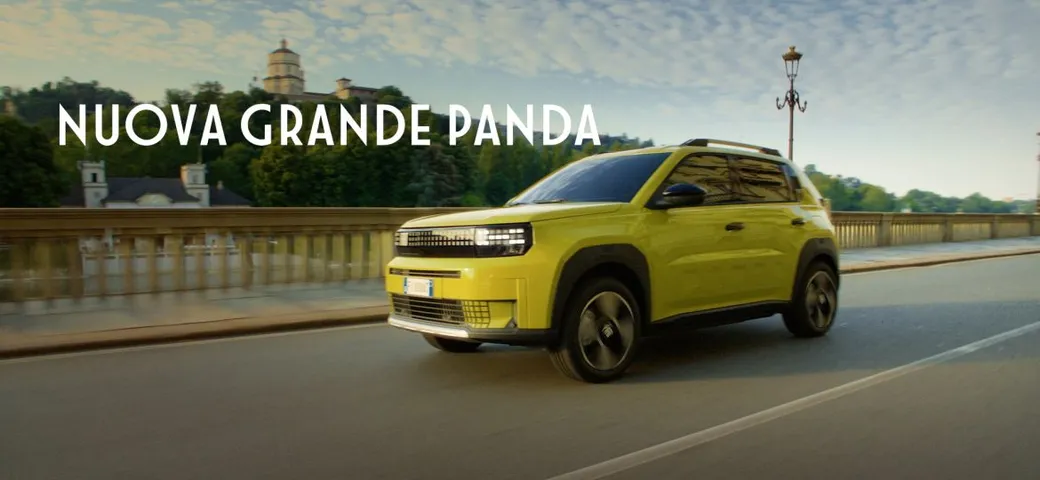 Fiat Grande Panda al Festival di Sanremo con la canzone di Al Bano