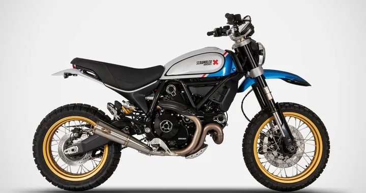 Ducati Scrambler Desert Sled, ecco il nuovo silenziatore Zuma by Zard