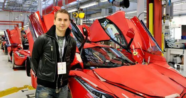 Jorge Lorenzo e il sogno Ferrari