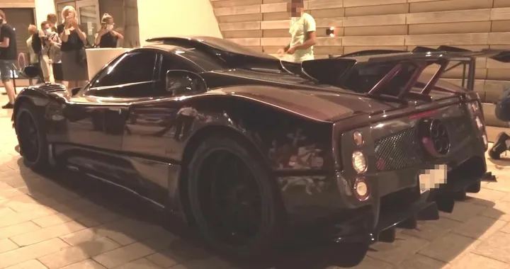 Lewis Hamilton a Monte Carlo con la sua Pagani Zonda LH [Video]