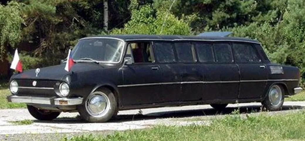 Skoda limousine...