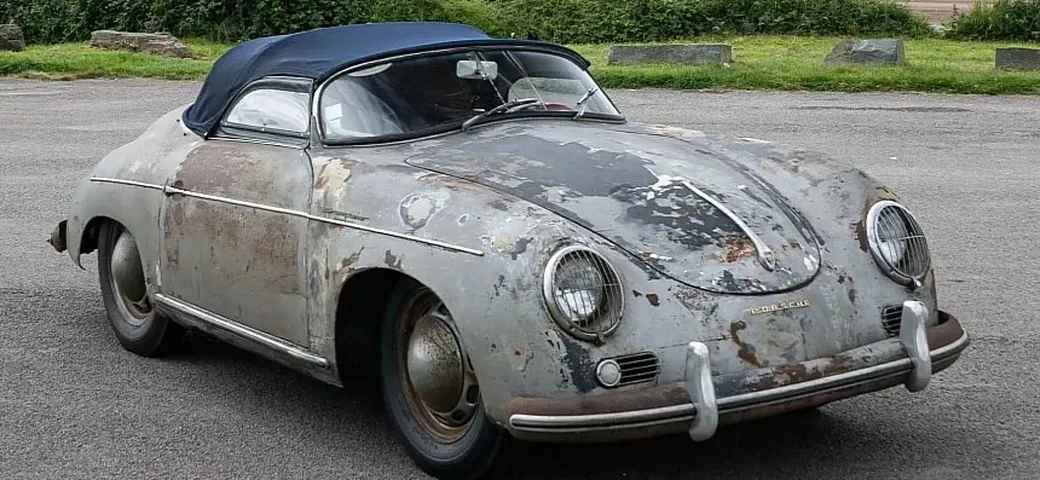 La Porsche 356 del 1955 più costosa del mondo ha trascorso 60 anni in un fienile