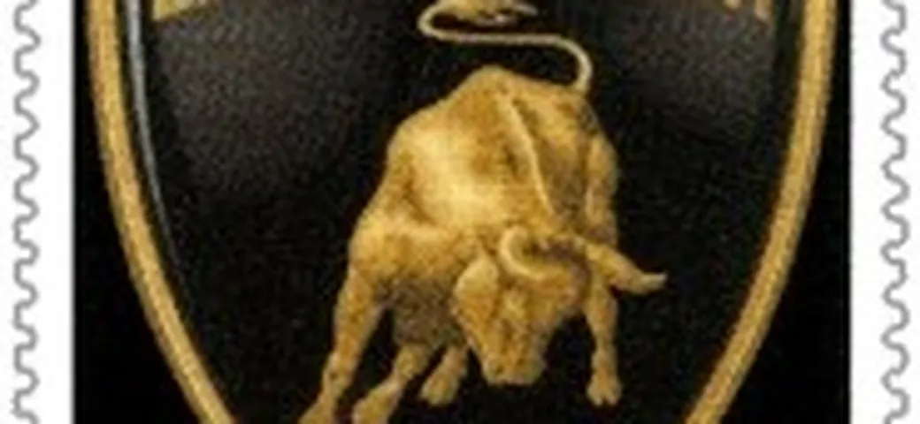 Francobollo Lamborghini