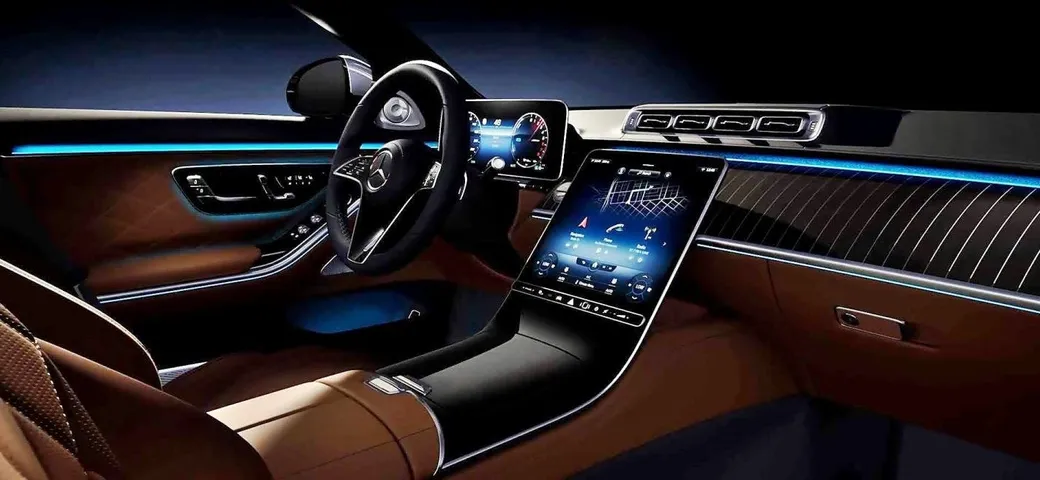 Mercedes Classe S 2021: le foto degli interni