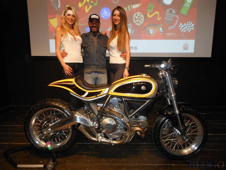EICMA presenta lo Scrambler Ducati di Radikal Chopper