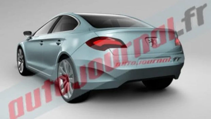 Peugeot 408: prima ricostruzione grafica