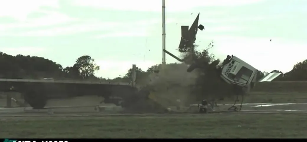 Barriera Antiterrorismo: truck crash test
