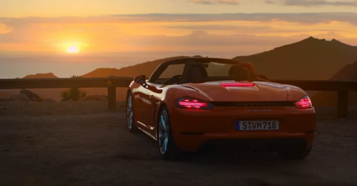 Porsche 718 Boxster: inedito video ufficiale