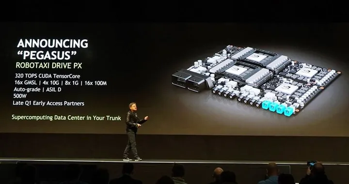 Auto a guida autonoma, Nvidia rilancia con DRIVE PX Pegasus per i robotaxi