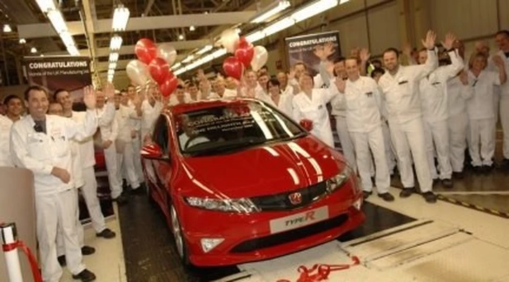 Un milione di Honda Civic prodotte in UK