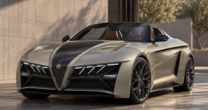 Alfa Romeo Giulia GTAm diventa una coupé-cabriolet: carrozzeria in carbonio