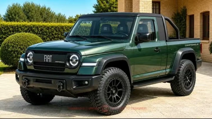 Fiat Campagnola Pickup: il render immagina il ritorno del fuoristrada italiano in chiave moderna