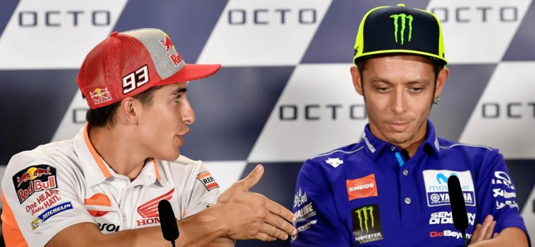 MotoGP Misano: Rossi nega a Marquez la stretta di mano [Video]