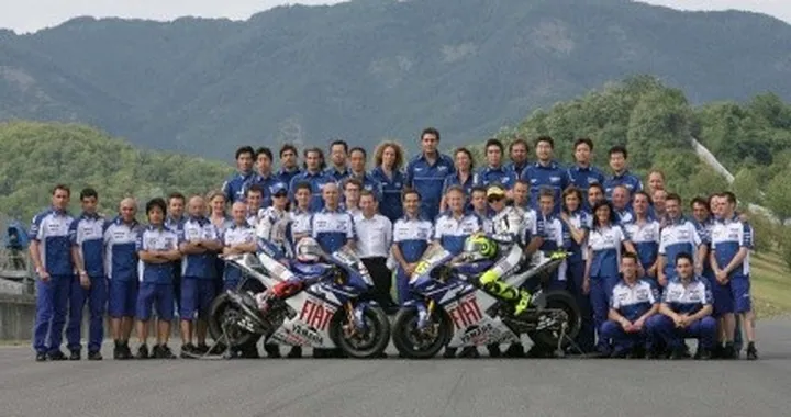 Fiat Yamaha Team: Foto di gruppo