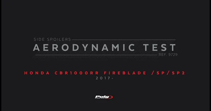 REF.9729N– Puig Side Spoiler “Downforce” for HONDA CBR1000RR FIREBLADE/SP/SP2 17’- (Ref.9729N)