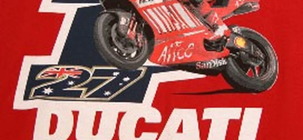 Stoner: la maglia del Campione!