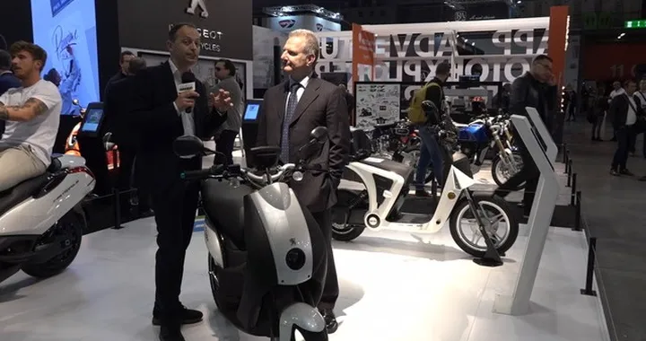 Eicma 2018 - Stand Peugeot - Scooter Elettrici