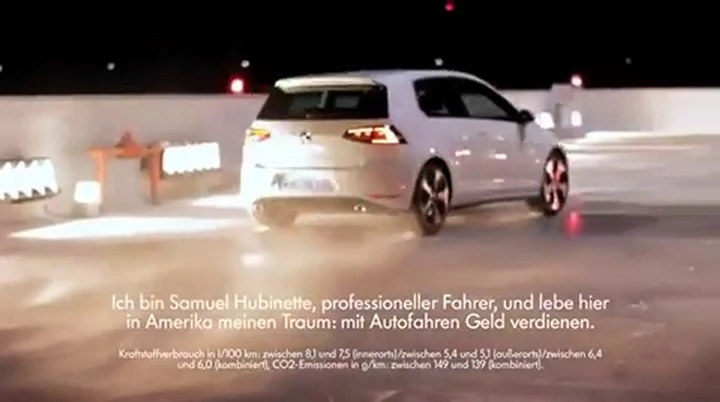 Volkswagen Golf GTI  Il making of dello spot a volte copiata ma mai eguagliata