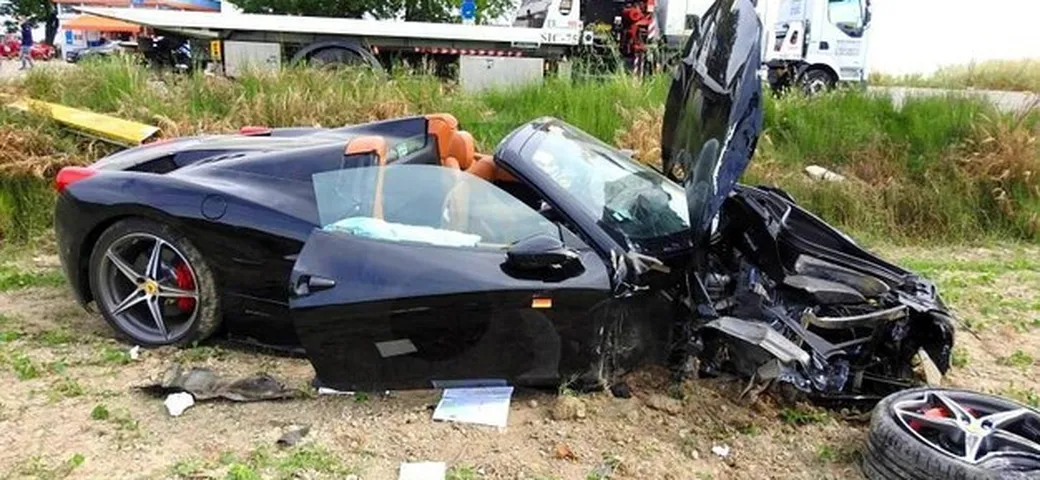 Incidente alla Mille Miglia-Ferrari Tribute