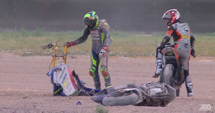 Motoamerica: Josh Herrin distrugge la sua Yamaha R1M [Video]