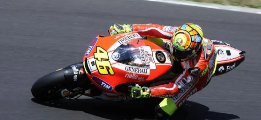 Test conclusi per Rossi sulla GP12 2012