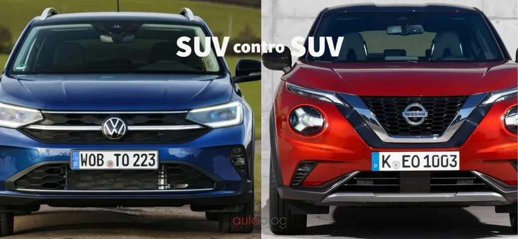 Volkswagen Taigo VS Nissan Juke: il video