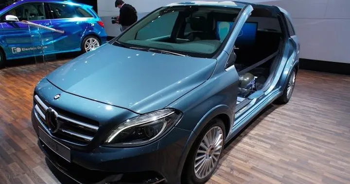 Mercedes Classe B Natural Gas Drive al Motor Show di Bologna 2012 Live