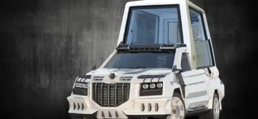 La Papamobile americana per Leone XIV, un progetto audace
