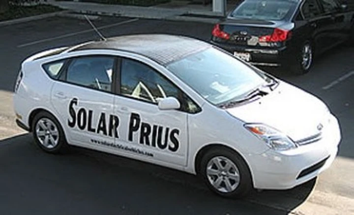 Pannello solare per la Prius