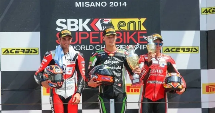 Superstock 1000 Misano 2014: vince Lorenzo Savadori su Mercado e Bussei