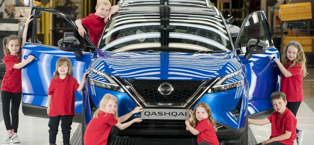 Nissan Qashqai: a Sunderland parte la produzione della terza generazione