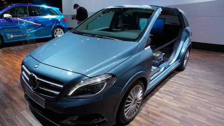 Mercedes Classe B Natural Gas Drive al Motor Show di Bologna 2012 Live