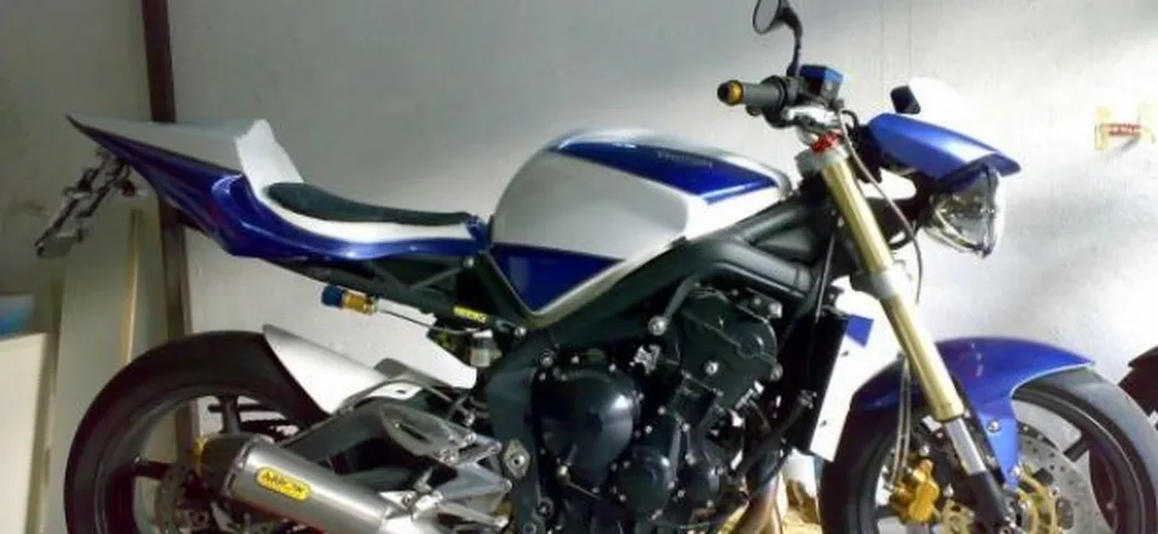 Foto del giorno: Triumph Street Triple in Daytona