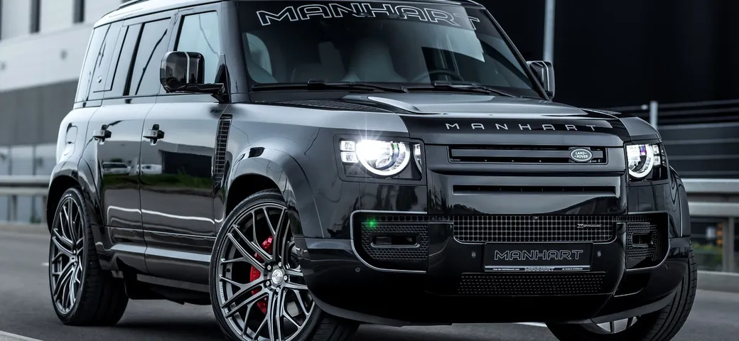 Defender DP 500: il tuning di Manhart