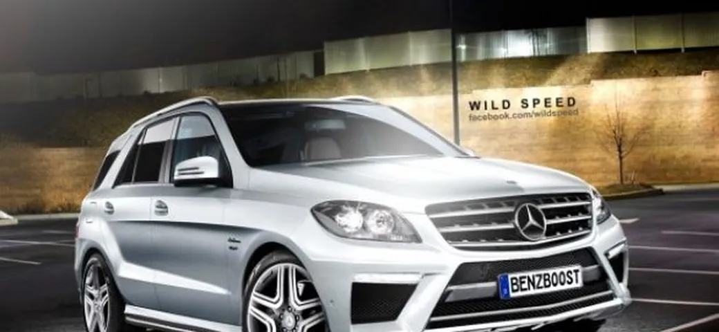 Mercedes ML63 AMG: primo render