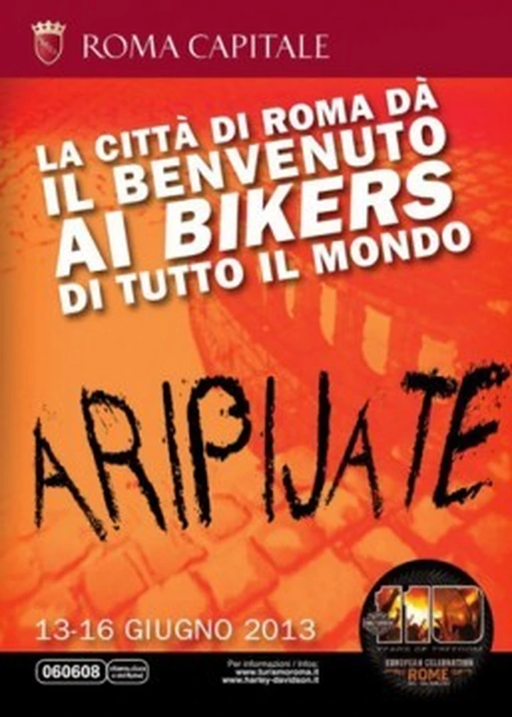La città di Roma dà il benvenuto ai biker… chiudendo le strade!