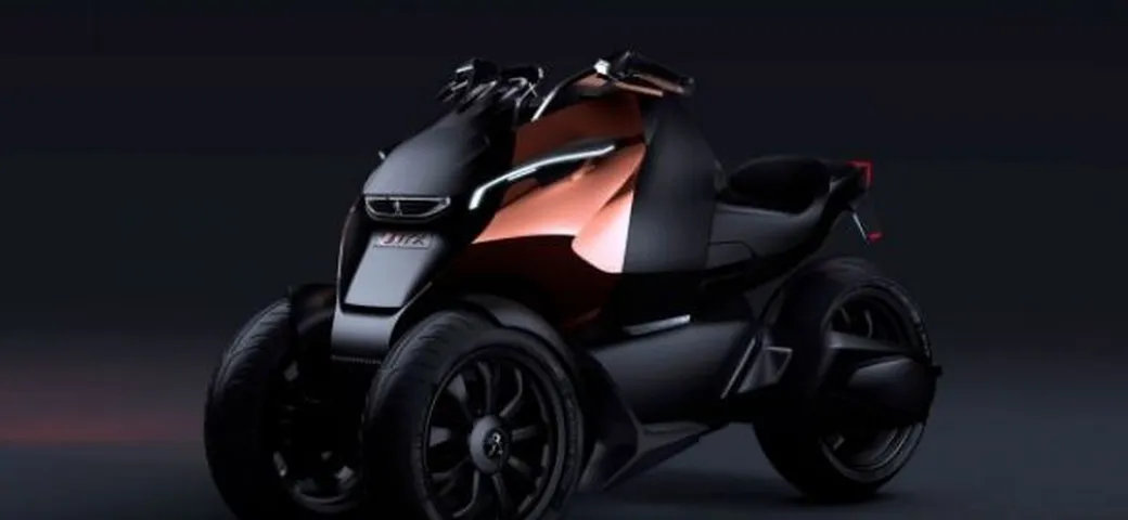 Peugeot presenta il concept ibrido Onyx Supertrike