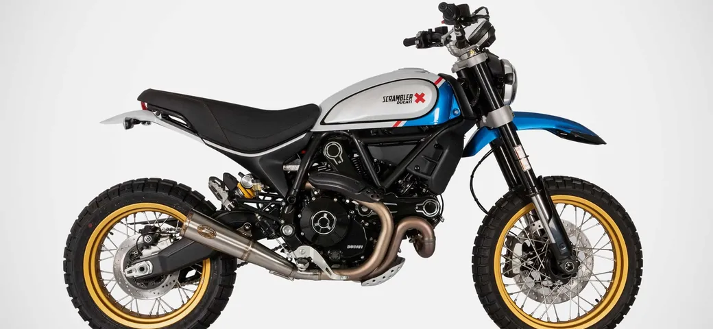 Ducati Scrambler Desert Sled, ecco il nuovo silenziatore Zuma by Zard