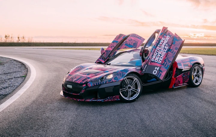 Rimac C Two: test sui prototipi dell'hypercar elettrica