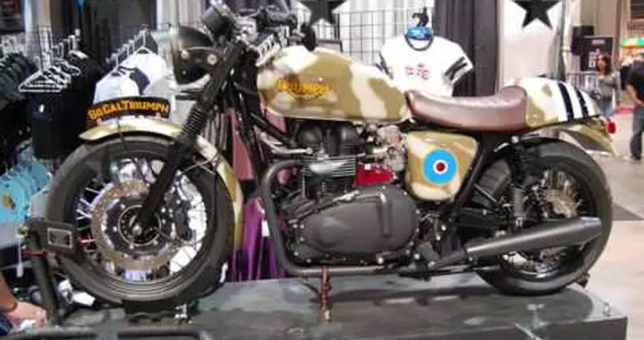 The Triumph Cafe Racer Slideshow
