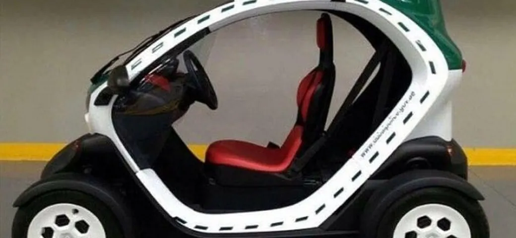 Una Renault Twizy per la Polizia di Dubai