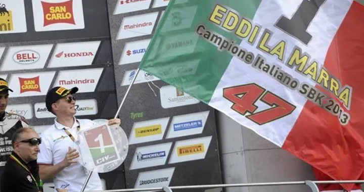 Eddi La Marra nuovo Campione Italiano SBK: il pilota ha iniziato la riabilitazione