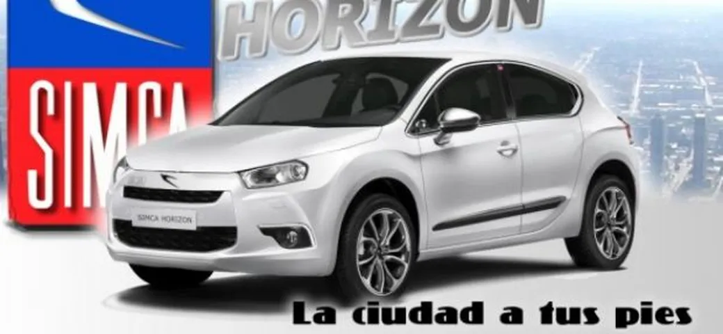 Simca: ricostruzioni grafiche dell'ipotetica nuova Horizon