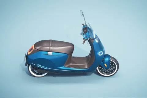 E Moped 500 Il nuovo scooter elettrico Platum ispirato alla Fiat 500