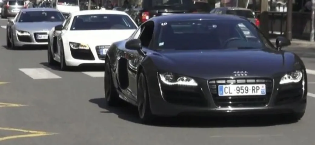 Audi R8: Marvel organizza una parata per il lancio di Iron Man 3