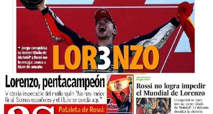 Stampa spagnola: 