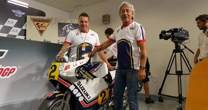 Lucchinelli tra le leggende del Motomondiale