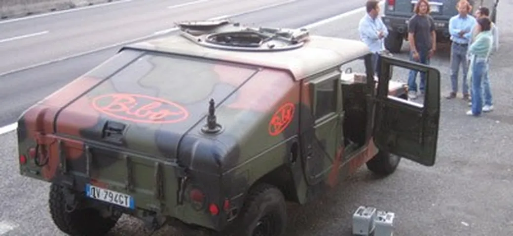 Prova Hummer H2: giornata nera per le militari...