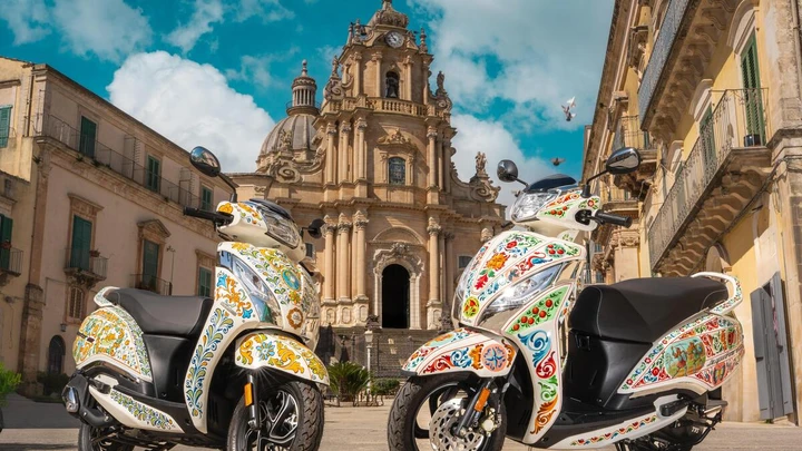 Art on Wheels: lo scooter Jupiter si veste con i colori della Sicilia